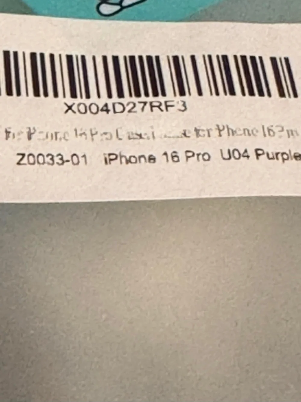 Purple Marble Protective Phone Case with Gold Veining IPHONE 16 PRO